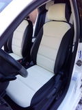 Чехлы эко-кожа (Типо) VOLKSWAGEN GOLF IV, BORA 2/3 зад.сид.