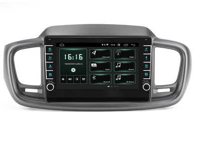 Incar XTA-1809CLr Штатная магнитола KIA Sorento Prime 17+ Android 10/1280*720 wi-fi IPS BT Navi 9" энкодер
