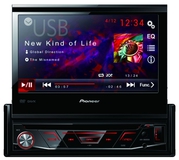 PIONEER AVH 3800DVD автомагнитола 1 din с 7" ЖК экраном