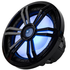 Сабвуфер 12" (300мм) с регулируемой RGB подсветкой для морского транспорта