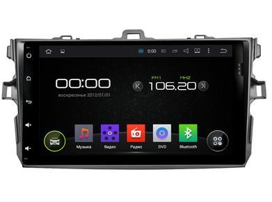 Incar AHR-2234 Штатная магнитола Toyota Corolla 06-11, Android 5.1, 1024*600, wi-fi, 8"