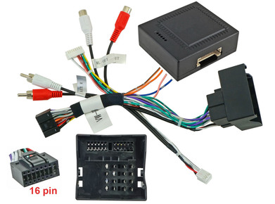 UMS-провод VW Golf6, B7, SKODA Octavia A5 белый/мультицветный MFD-дисплей (CAN-модуль)
