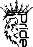 Наклейка большая Pride