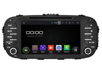 Incar AHR-1852 Штатная магнитола KIA Soul 14+, Android 4.4.4/1024*600, wi-fi, 8"