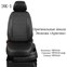 Чехлы эко-кожа Nissan Almera Classic 2006-2012 г. 5 подголовников