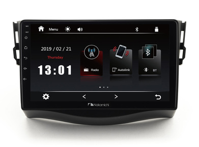 Nakamichi NTA-2223 Штатная магнитола Toyota RAV4 06-12 RDS MP5 USB BT 2.5D экран MirrorLink 9"