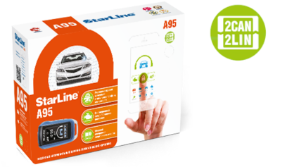 Сигнализация StarLine A95 BT 2CAN+2LIN