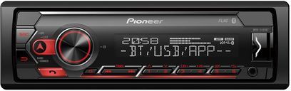 PIONEER MVH S420 BT Автомагнитола 1din USB FLAC BT