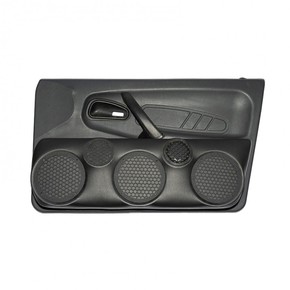 Подиумы ВАЗ 2114, 15 (5-и компонентные, 16х16х16 х 2 РУПОРНЫХ ТВИТЕРА) на пластиковую обивку