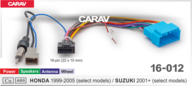 Honda 1999-2005 (выборочн. модели) Suzuki 2001+