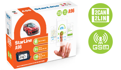 Сигнализация StarLine A96 2CAN+2LIN GSM