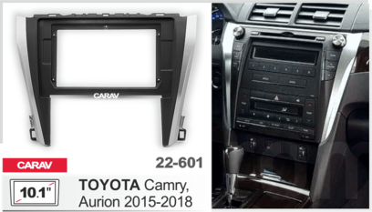 Переходная рамка CARAV 22-601 Camry 2015-2018