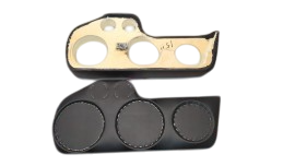 Подиумы ВАЗ 2114, 15 (5-и компонентные, 20х20х16 х 2 РУПОРНЫХ ТВИТЕРА) на пластиковую обивку