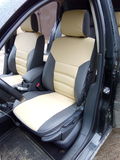 Чехлы эко-кожа (Типо) RENAULT MEGANE II 2/3 зад.сид