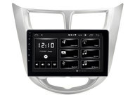 Incar DTA-2401 Штатная магнитола 9" Hyundai Solaris 11-17 Android 10/1024*600 BT IPS wi-fi DSP