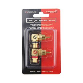 Ural ADAPTER01 Адаптер-переходник угловой RCA - RCA M/F