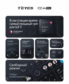Teyes CC4 PRO 10" Split System