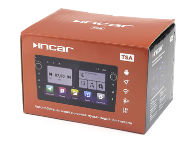 INCAR TSA-7440 Магнитола 2DIN Android 10 /1280*720, wi-fi, DSP