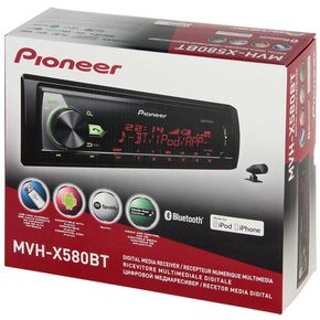 PIONEER MVH-X580BT Автомагнитола 1 din  iPOD, USB, BT