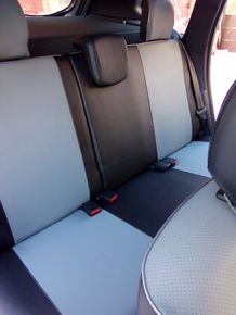 Чехлы эко-кожа (Типо) NISSAN QASHQAI +2 J-10 2007-13гг.