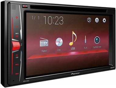 PIONEER AVH A101 Автомагнитола 2din, DVD, USB, 6,2" ЖК WVGA Clear Type, 4X50 Вт, RGB