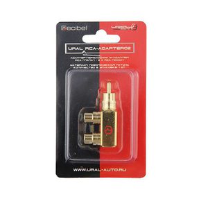 Ural ADAPTER02 F-адаптер RCA – 2 RCA M/2F