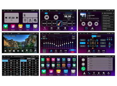 INCAR TSA-7110 Магнитола 2DIN Android 10 /1280*720, wi-fi, DSP
