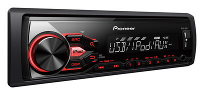 Pioneer MVH 180UI 1 din медиа-ресивер iPOD, USB)