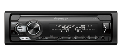 PIONEER MVH S120UBW Автомагнитола 1DIN USB/MP3/Android