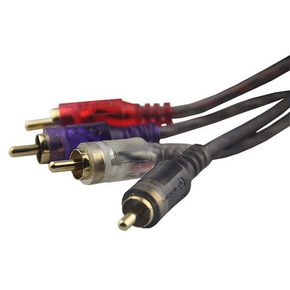 Ural 4RCA-BV5M Монтажный кабель 4RCA x 4RCA 5м