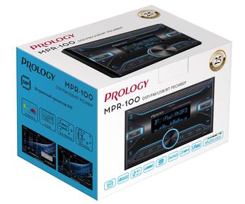 Prology MPR-100 FM/USB/BT ресивер с DSP процессором 2DIN