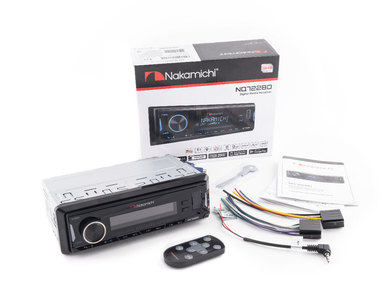 Nakamichi NQ722BD Автомагнитола 1 din USB AUX ВТ 4*50 Вт DSP 256 цветов