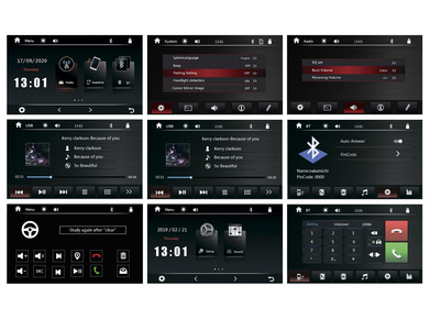 Nakamichi NTA-1810 Штатная магнитола KIA Sportage 18+ RDS MP5 USB BT 2.5D экран MirrorLink 9"