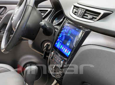 Рамка для UMS NISSAN X-Trail III 2014-2022, Qashqai 2014-2024 (Manual AC), 10"