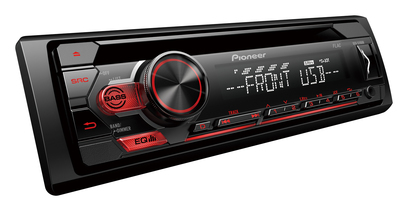 PIONEER DEH S110 UB Автомагнитола 1 din, CD, MP3, USB, FLAC, красные кнопки