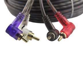 Ural 4RCA-BV5M Монтажный кабель 4RCA x 4RCA 5м