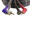 Ural 4RCA-BV5M Монтажный кабель 4RCA x 4RCA 5м