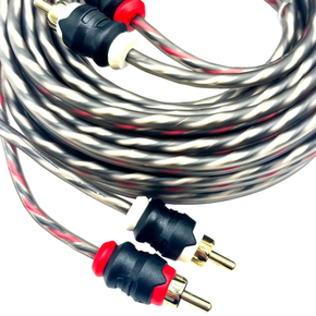 Tonemix ATK-250 межблочный кабель 2RCA-2RCA, 5.0 метров, витая пара, 1 экран, медь