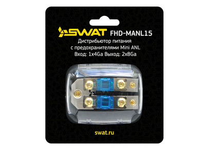 Swat FHD-MANL15 Дистрибьютор питания 4GAx1-> 8GAx2