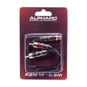 Коннектор Alphard R2M1F RCA (0,2м)