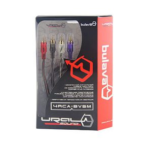 Ural 4RCA-BV5M Монтажный кабель 4RCA x 4RCA 5м