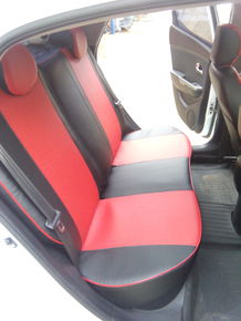 Чехлы эко-кожа KIA RIO с 2014г