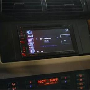 Intro RBW-X5 Переходная рамка BMW X5
