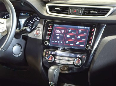 Incar RNS-FC466 Переходная рамка 10" NISSAN X-Trail, Qashqai 2014+