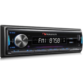Nakamichi NQ721BE Автомагнитола 1 din, USB, AUX, ВТ, 4*50 Вт, 256 цветов