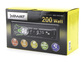 SWAT MEX-1042UBG Автомагнитола 1din 4х50 вт BT MP3 USB SD 2RCA