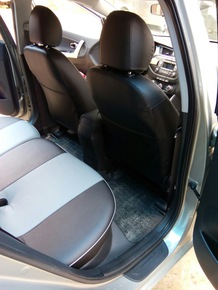Чехлы эко-кожа (Типо) KIA CEED хетчбек, универсал 2013г.
