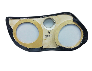 Подиумы Hyundai Solaris (3-х компонентные, 20х16 х РУПОРНЫЙ ТВИТЕР)(выпуск 2011-2017 г.г.)