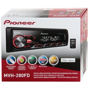 PIONEER MVH-280FD 1 din медиа-ресивер