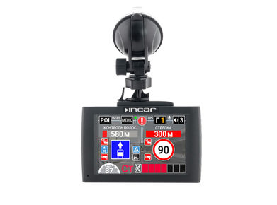 INCAR SDR-60 Комбо-устройство, радар-детектор, видеорегистратор full HD